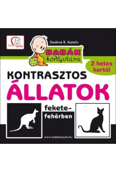 Kontrasztos állatok fekete-fehérben