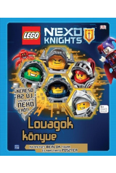 Lego Nexo Knights: Lovagok könyve /Különleges Merlok figura és kihajtható poszter