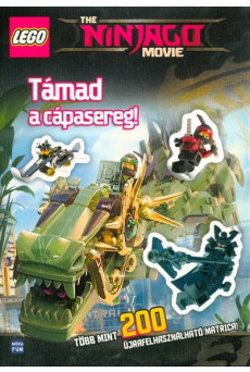 Lego Ninjago: Támad a cápasereg /Több mint 200 újrafelhasználható matrica!