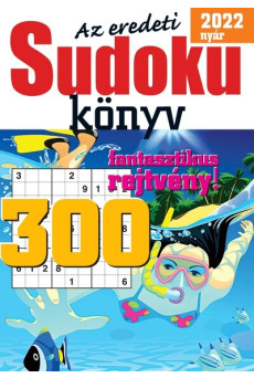 Az eredeti SUDOKU KÖNYV 2022 nyár