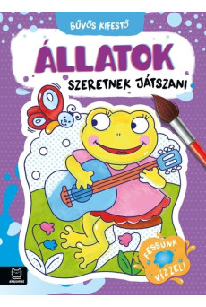 Bűvös Kifestő. Állatok szeretnek játszani