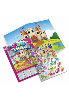 Meseország 3D matricákkal