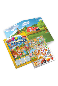 Vidám farm 3D matricákkal