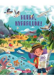 Matricás füzet - Hurrá, nyaralunk! - Több mint 380 matrica