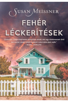 Fehér léckerítések