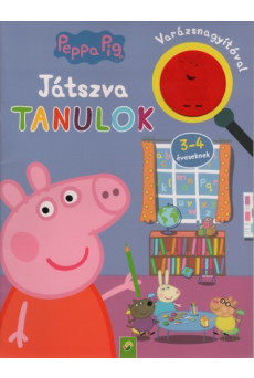 Peppa Malac: Játszva tanulok - 3-4 éveseknek - Varázsnagyítóval