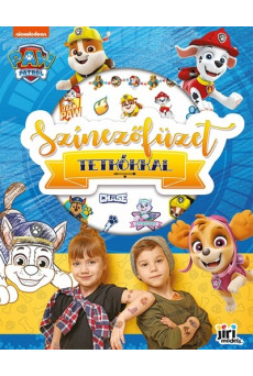 Színezőfüzet tetkókkal - Mancs őrjárat (új kiadás)