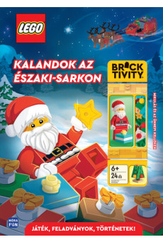 Lego - Kalandok az Északi-sarkon - Mikulás és az ünnepi kellékek minifigurával §K