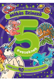 Mókás színező 5 éveseknek