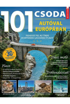 Füles Bookazine - 101 csoda - Autóval Európában