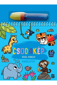 Csodakép – Vadállatok - Vízzel színezz!