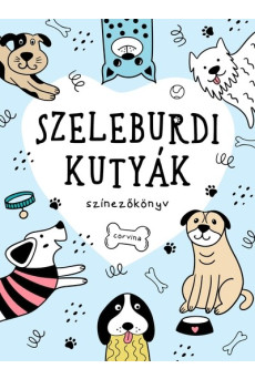 Szeleburdi kutyák - Színezőkönyv