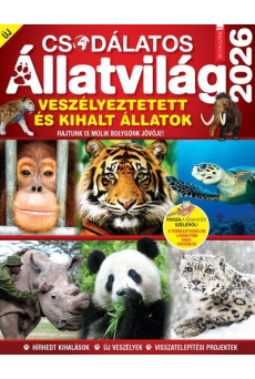 Csodálatos állatvilág 2026 - Füles Bookazine
