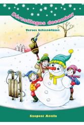 Dércsillagos december /Verses kifestőfüzet §K