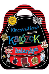 Kincsvadászó kalózok kalandjai /Matricás foglalkoztatókönyv + több mint 1000 matrica