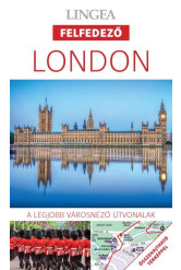 London - Lingea felfedező /A legjobb városnéző útvonalak összehajtható térképpel