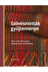 Szövésminták gyűjteménye - Több mint 600 minta négynyüstös szövőszékre
