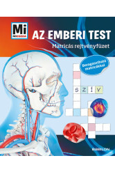 Az emberi test /Mi MICSODA Matricás rejtvényfüzet - Beragasztható matricákkal