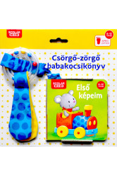Csörgő-zörgő babakocsikönyv - Első képeim