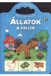 ÁLLATOK A FALUN /MATRICÁS ÓVODA 2-3 ÉVESEKNEK