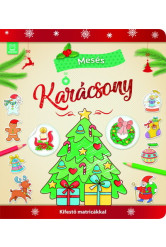 Mesés karácsony - Kifestő matricákkal §K