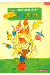 Színes labirintusjáték - Merre jár Fleki?
