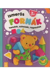 Ismerős formák - Tanulok, színezek, ragasztok