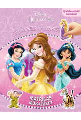 Matricás mókafüzet: Gyönyörű hercegnők