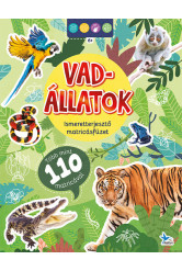 Ismeretterjesztő matricásfüzet - Vadállatok