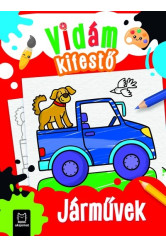 Vidám kifestő - Járművek