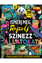 Trend Bookazine - Ismerj meg, rajzolj és színezz állatokat