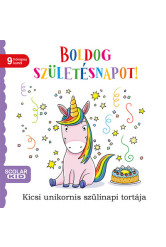 Boldog születésnapot! - Kicsi unikornis szülinapi tortája