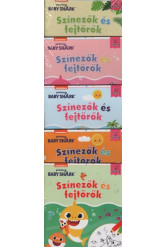 BABY SHARK: Színezők és fejtörők - 5 minikönyv