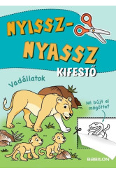 Nyissz-nyassz kifestő - Vadállatok