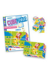 Kocka Kirakó (Cube Puzzle) - Állatok