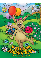 Vidám húsvéti köszöntő - PIKTOR Színező §H