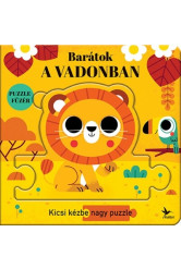 Barátok a vadonban - Kicsi kézbe nagy puzzle - Totyogó könyvtár