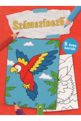 Számszínező - 5 éves kortól (papagáj)