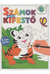 Számok szerinti kifestő - 5 éves kortól